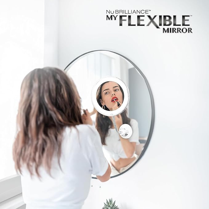 LED Magnifying Ultra Flexible Makeup Mirror