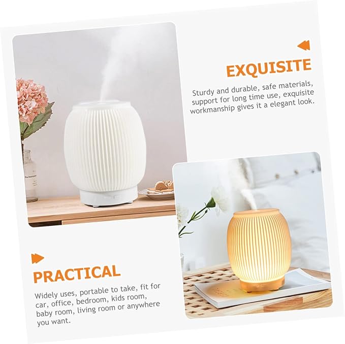 Fluted Style Humidifier Night Light