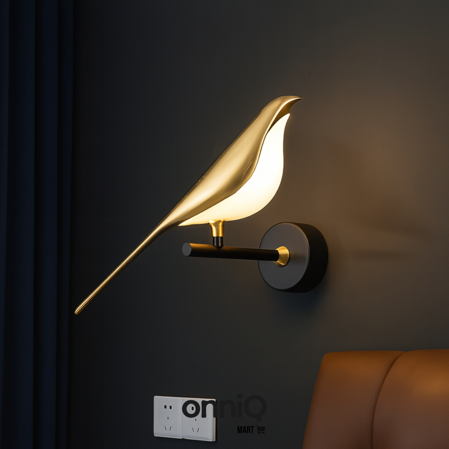 Magpie Creative Bird Wall Lamp