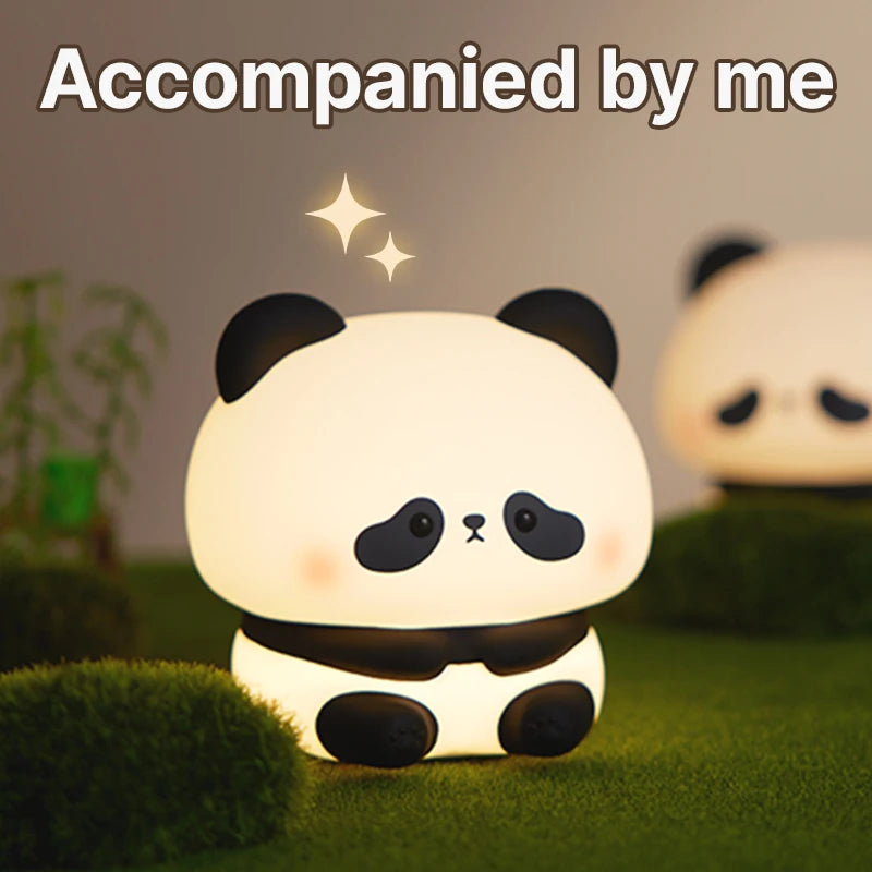 Panda LED Silicone Night Light
