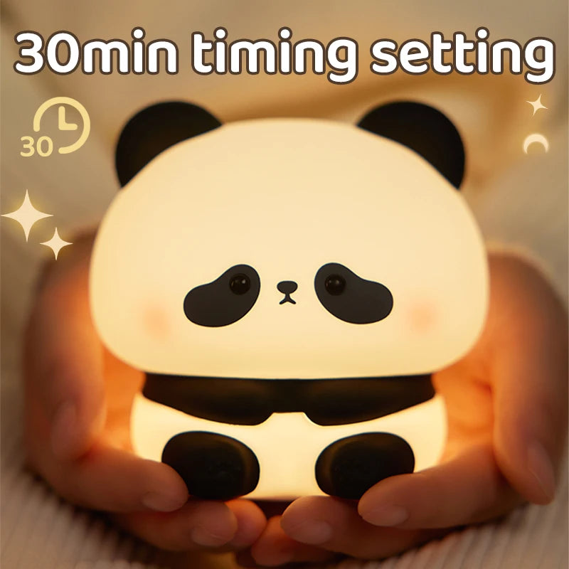 Panda LED Silicone Night Light