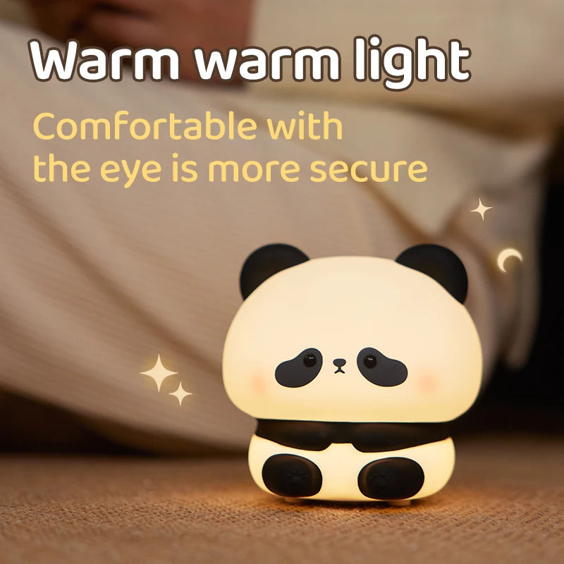 Panda LED Silicone Night Light