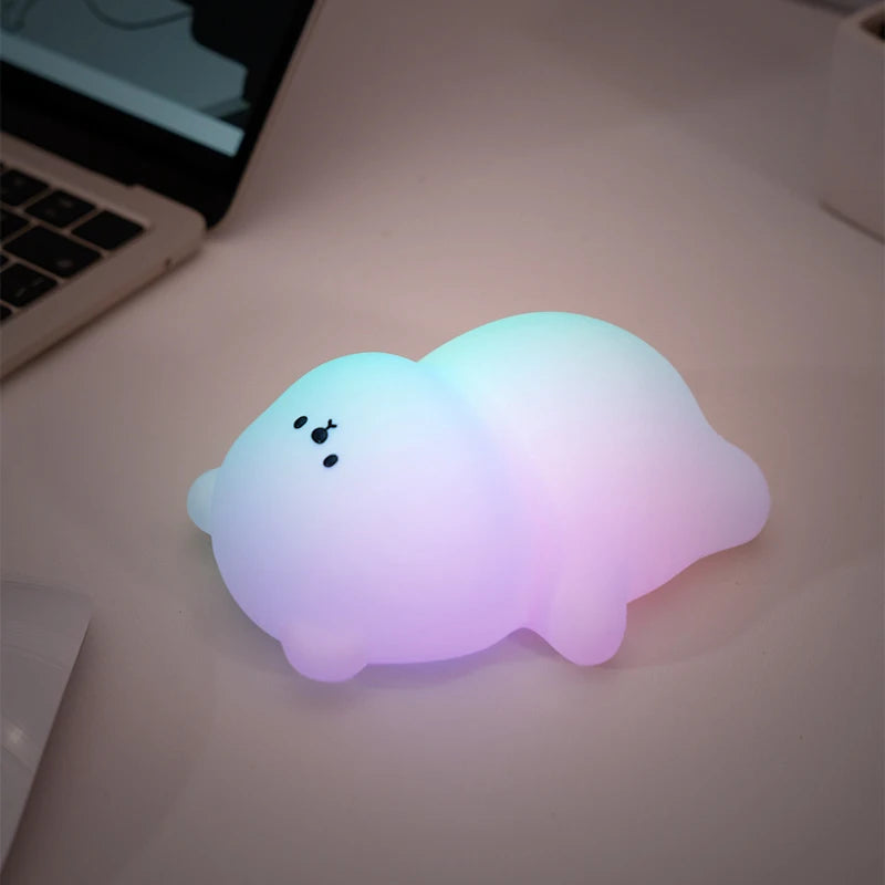 Panda LED Silicone Night Light