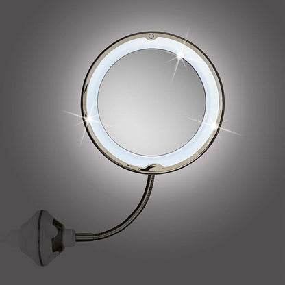 LED Magnifying Ultra Flexible Makeup Mirror