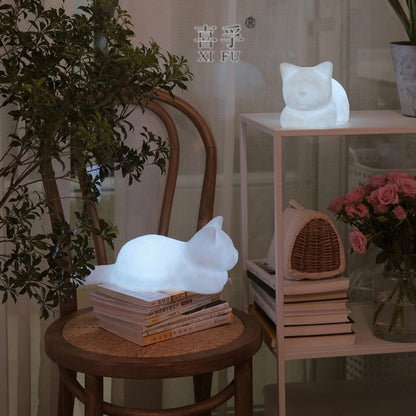 Creative Cute Night Light Cat&amp;amp;#039;s Good Night Atmosphere Light For Girlfriend, Best Friend, Birthday Gift, Photo Cat Decoration